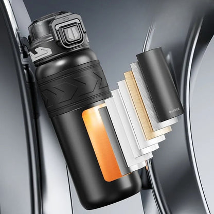 QuanGe Insulated Stainless Steel Water Bottle 700ml