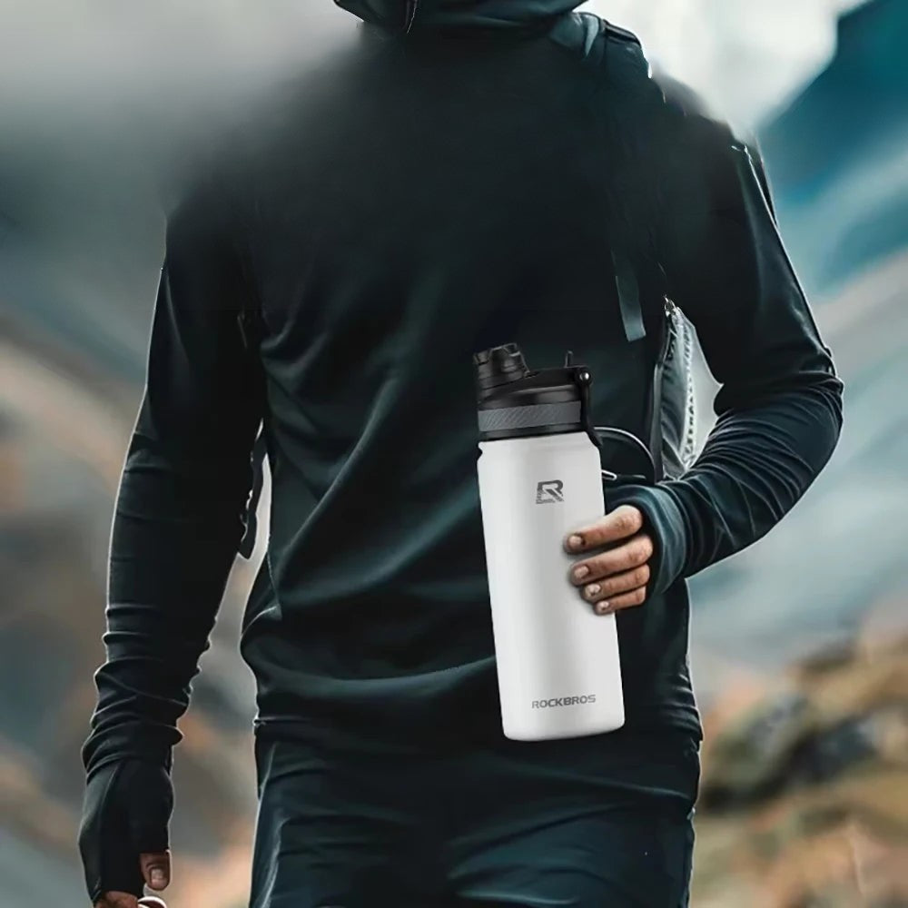 Rockbros Insulated Sports Water Bottle Kit - 650ML