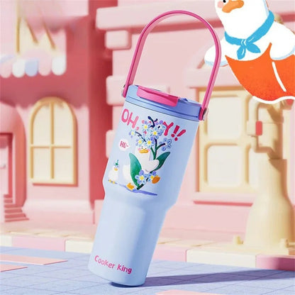 Cooker King 720ml Cartoon Thermos Cup