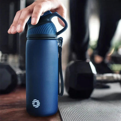 Fjbottle 1000ml Sports Water Bottle with Magnetic Lid