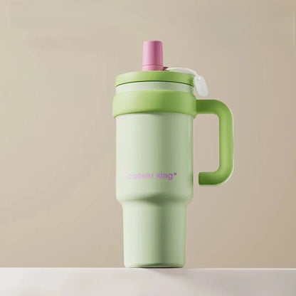 Cooker King 950ml Insulated Thermal Mug with Tea Strainer