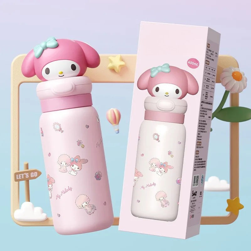 Sanrio Kids Stainless Steel Water Bottle 400ml