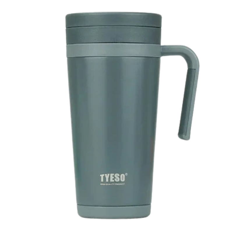 Tyeso Insulated Stainless Steel Office Mug with Tea Separator