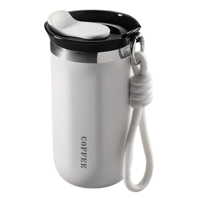 Stainless Steel Thermal Mug - Portable Insulated Coffee Cup