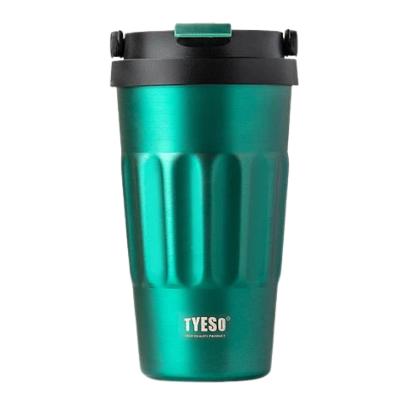 Tyeso Vintage Coffee Cup - Insulated Stainless Steel Thermos