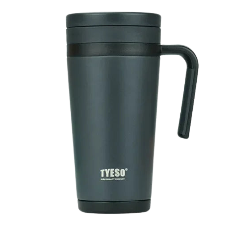 Tyeso Insulated Stainless Steel Office Mug with Tea Separator