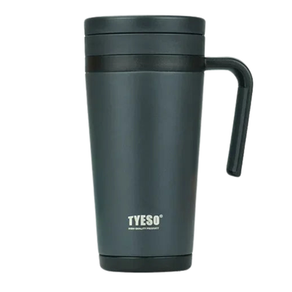 Tyeso Insulated Stainless Steel Office Mug with Tea Separator