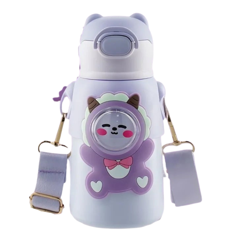 Gianxi Cute 520ML Stainless Steel Kids Water Bottles