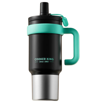 Cooker King 950ml Insulated Thermal Mug with Tea Strainer