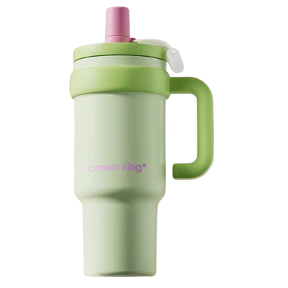Cooker King 950ml Insulated Thermal Mug with Tea Strainer