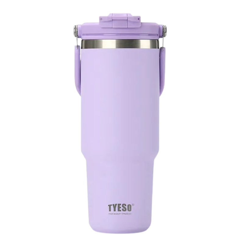 Tyeso Water Bottle Stainless Steel Dual - Drink Vacuum Flask