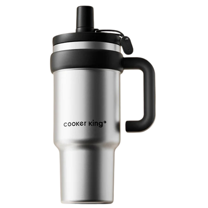 Cooker King 950ml Insulated Thermal Mug with Tea Strainer
