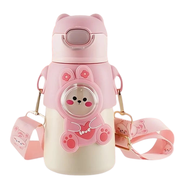 Gianxi Cute 520ML Stainless Steel Kids Water Bottles