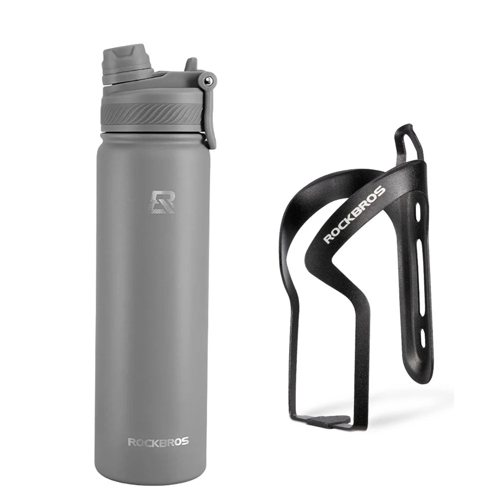 Rockbros Insulated Sports Water Bottle Kit - 650ML