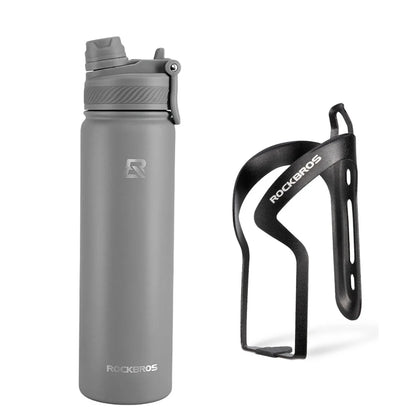 Rockbros Insulated Sports Water Bottle Kit - 650ML