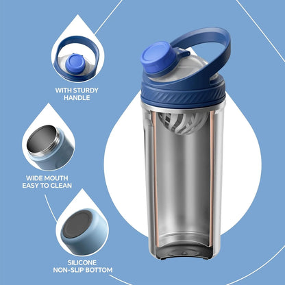 Ideus 700ml Sports Water Bottle