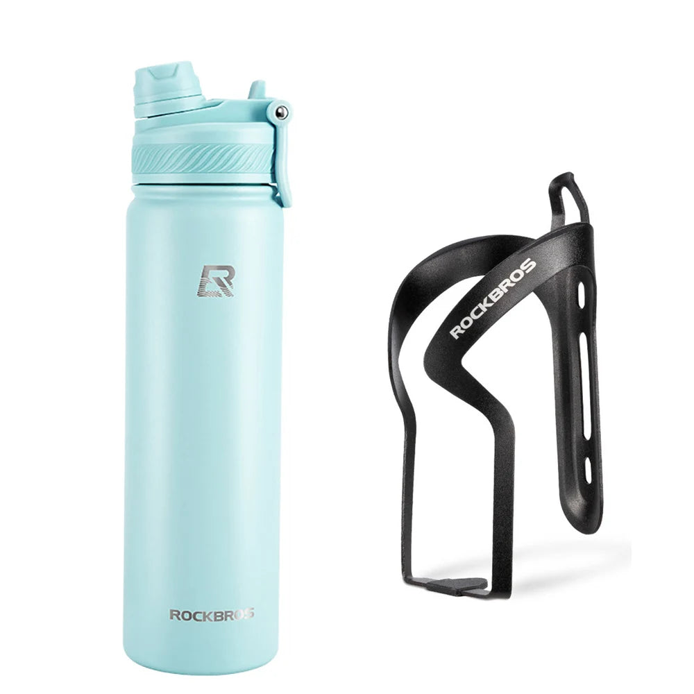 Rockbros Insulated Sports Water Bottle Kit - 650ML