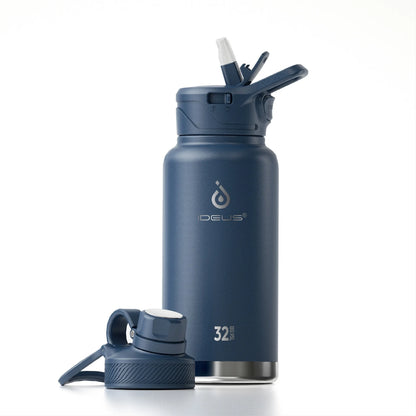 Ideus 900ml Stainless Steel Water Bottle