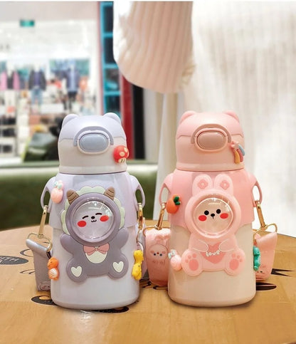 Gianxi Cute 520ML Stainless Steel Kids Water Bottles