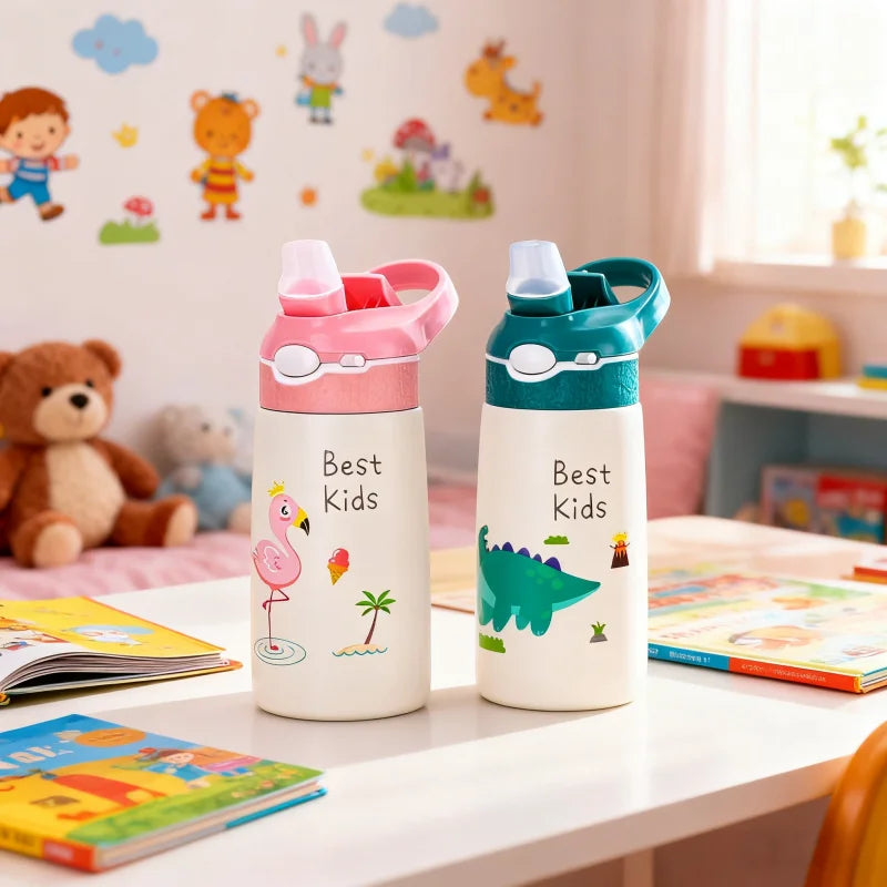 Kids Water Bottles Cartoon 400ml