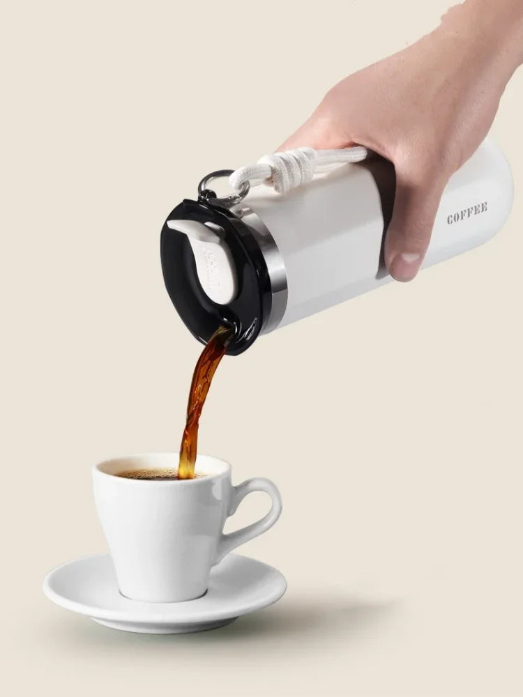 Stainless Steel Thermal Mug - Portable Insulated Coffee Cup