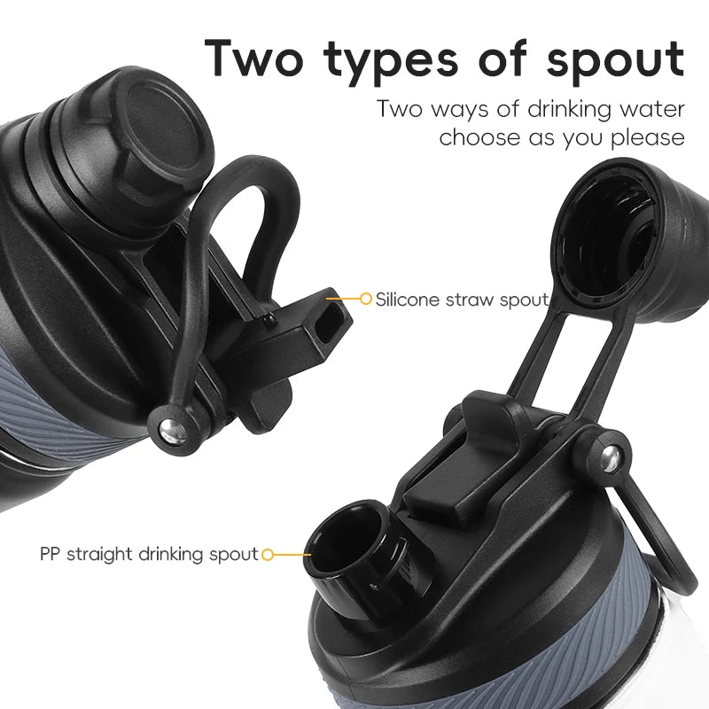 Eslnf 650ml Stainless Steel Cycling Bottle