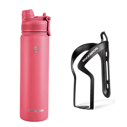 Rockbros Insulated Sports Water Bottle Kit - 650ML