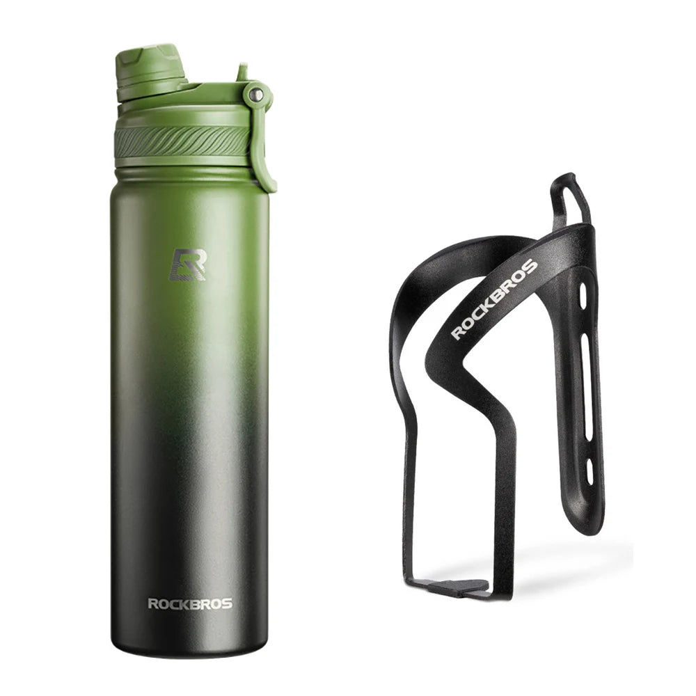 Rockbros Insulated Sports Water Bottle Kit - 650ML