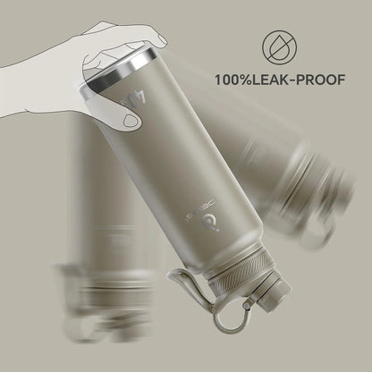 Ideus 900ml Stainless Steel Water Bottle