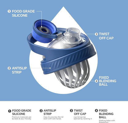 Ideus 700ml Sports Water Bottle