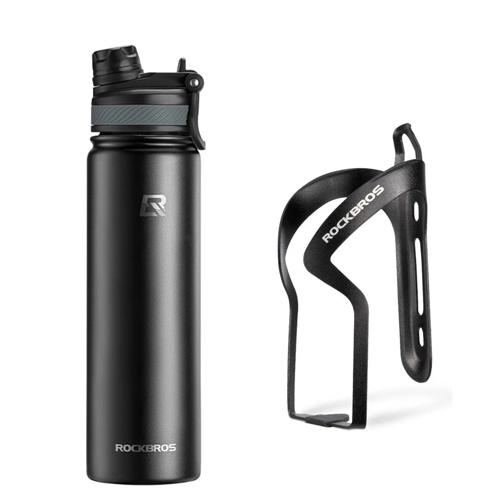 Rockbros Insulated Sports Water Bottle Kit - 650ML