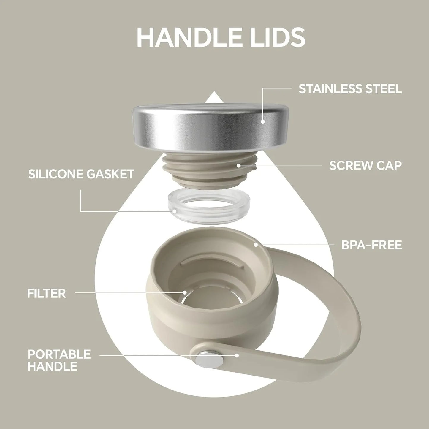 Ideus Insulated Stainless Steel Travel Bottle 700ml