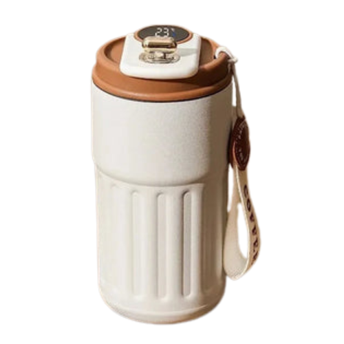 Stainless Steel Insulated Cup Display Temperature Coffee Cup