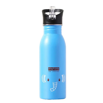 Kids Stainless Steel Water Bottle 500ml – Leak-Proof & Eco-Friendly