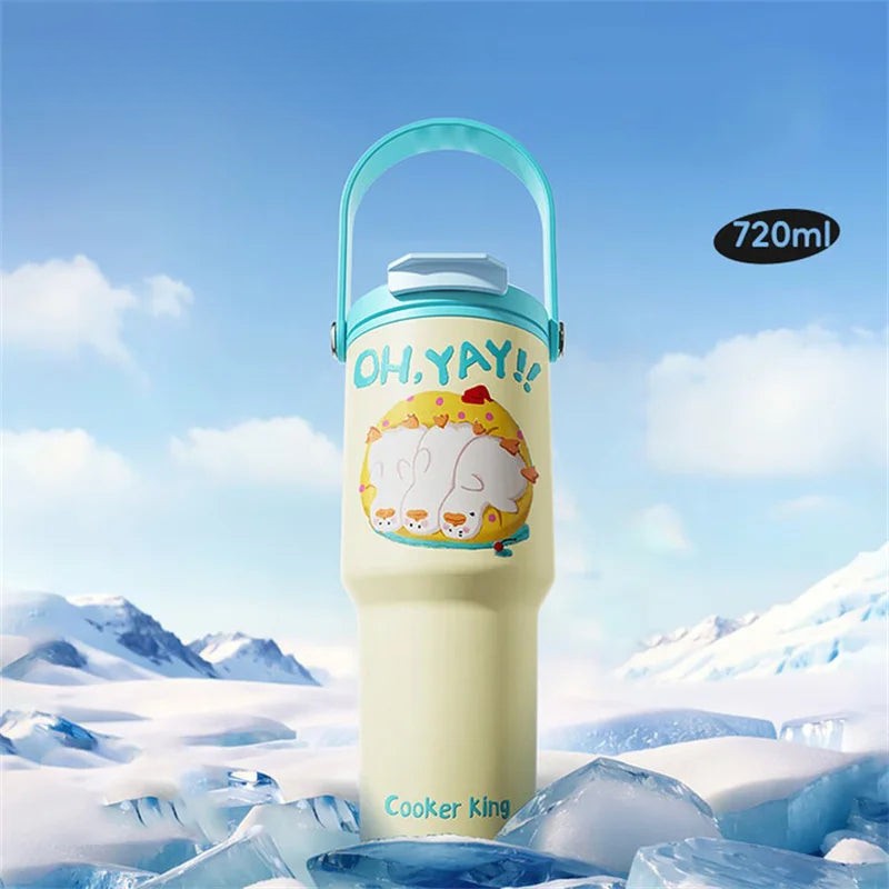 Cooker King 720ml Cartoon Thermos Cup