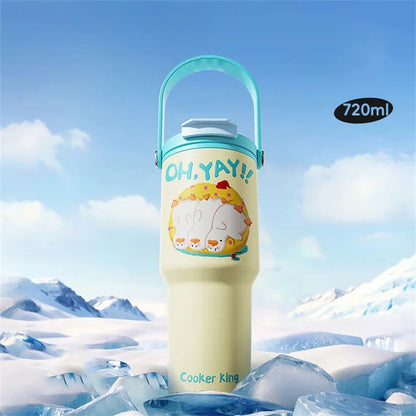 Cooker King 720ml Cartoon Thermos Cup