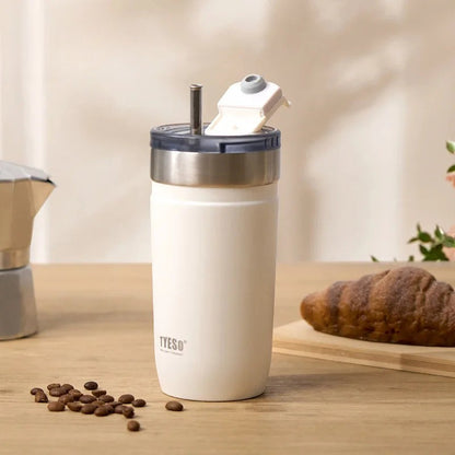 Tyeso Coffee Cup with Straw - 710ML