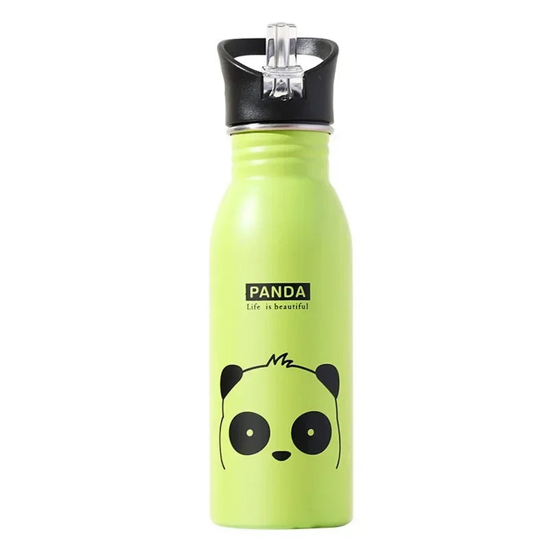 Kids Stainless Steel Water Bottle 500ml – Leak-Proof & Eco-Friendly