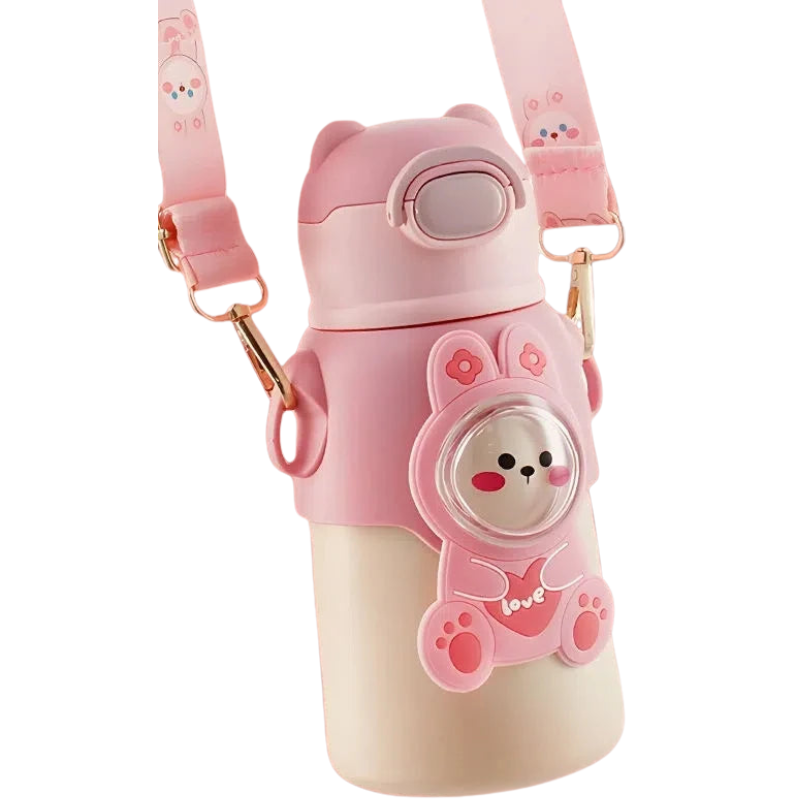 Gianxi Cute 520ML Stainless Steel Kids Water Bottles